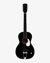 Orangewood Juniper Black Live Rubber Bridge Parlor Acoustic Guitar - Taal Musicals